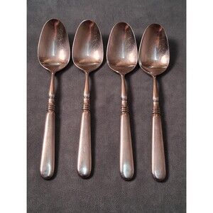 Yamazaki Old Denmark Stainless Place Soup Spoons (4)